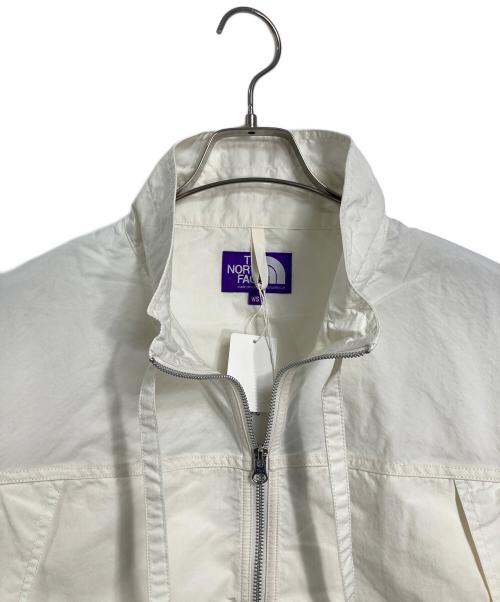 THE NORTHFACE PURPLELABEL（ザ・ノースフェイス パープルレーベル）THE NORTHFACE PURPLELABEL (ザ・ノースフェイス パープルレーベル) マウンテンフィールド クロップドジャケット　アウター　ライトアウター　スポーツ　アウトドア ホワイト サイズ:S 未使用品の古着・服飾アイテム