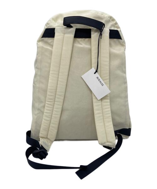 AURALEE（オーラリー）AURALEE (オーラリー) BACKPACK MADE BY AETA　バックパックメイドバイアエタ　リュック　日本製 IVORY×BEIGE サイズ:実寸参照の古着・服飾アイテム