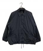 LAD MUSICIANラッドミュージシャン）の古着「COACH JACKET　ナイロンジャケット　コーチジャケット」｜ブラック