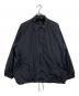 LAD MUSICIAN（ラッドミュージシャン）の古着「COACH JACKET　ナイロンジャケット　コーチジャケット」｜ブラック