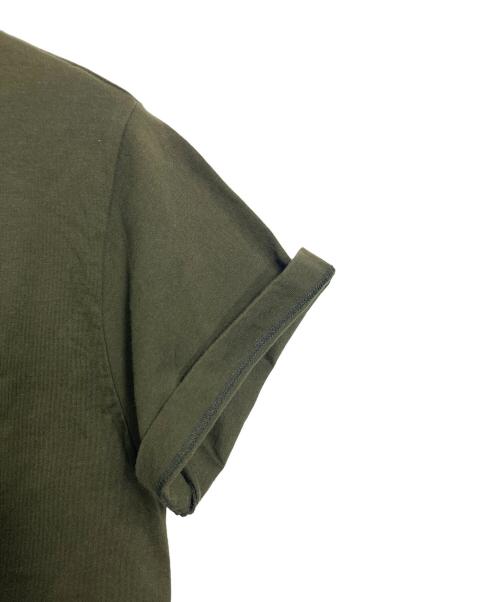JIL SANDER+（ジルサンダープラス）JIL SANDER+ (ジルサンダープラス) 半袖カットソー　Tシャツ　Tee グリーン サイズ:Mの古着・服飾アイテム