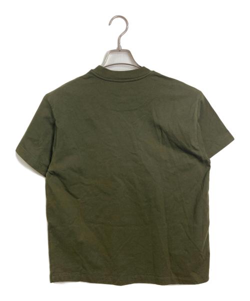 JIL SANDER+（ジルサンダープラス）JIL SANDER+ (ジルサンダープラス) 半袖カットソー　Tシャツ　Tee グリーン サイズ:Mの古着・服飾アイテム