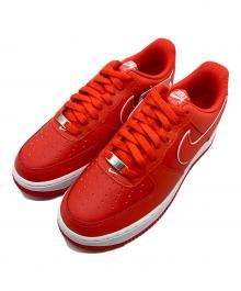 NIKE（ナイキ）の古着「AIR FORCE 1 '07 PICANTE RED  エアフォースワン 07 ピカンテレッド  AF1」｜オレンジ×ホワイト