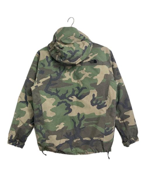 THE NORTH FACE（ザ ノース フェイス）THE NORTH FACE Novelty Zeus Triclimate Jacket/ノベルティー ゼウス トリクライメイト ジャケット　中綿ジャケット　アウター　スポーツ　アウトドア　カモフラ　迷彩 カーキ サイズ:Lの古着・服飾アイテム