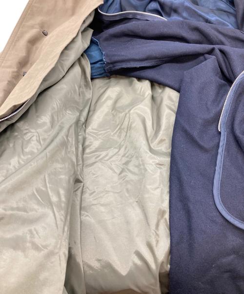 LAUREN RALPH LAUREN（ローレンラルフローレン）LAUREN RALPH LAUREN (ローレンラルフローレン) ライナー付ステンカラーコート カーキ サイズ:S／42の古着・服飾アイテム