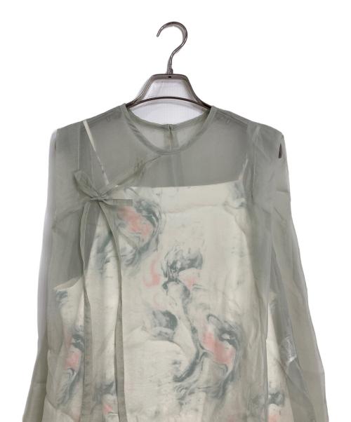 mystic（ミスティック）mystic (ミスティック) チャイニーシアーワンピースSET ミント サイズ:2 未使用品の古着・服飾アイテム