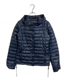 DUVETICA（デュベティカ）の古着「ダウンジャケット　フード付ダウン　」｜ネイビー