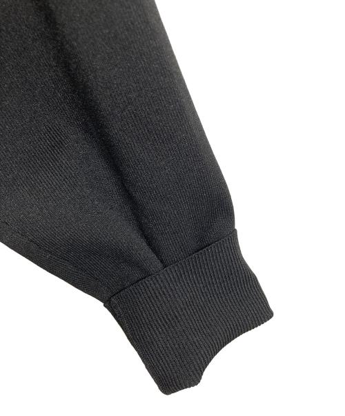 mizuiro-ind（ミズイロインド）mizuiro-ind (ミズイロインド) クルーネックショートカーディガン ブラック サイズ:FREEの古着・服飾アイテム