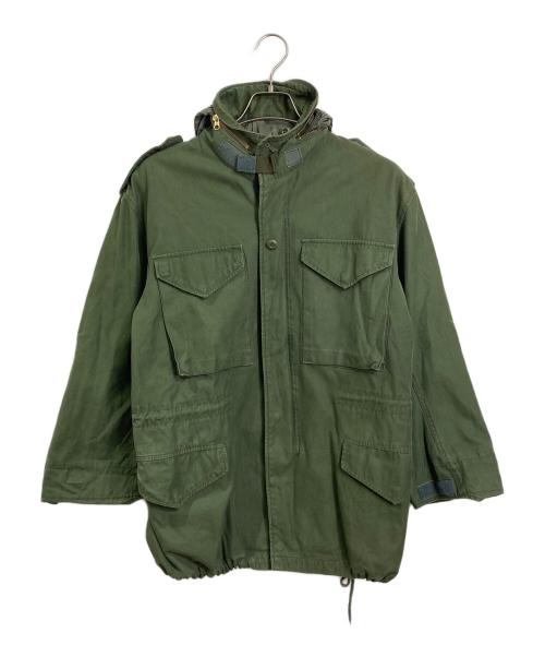 US ARMY（ユーエスアーミー）US ARMY (ユーエスアーミー) ミリタリージャケット　M-65 レプリカ カーキ サイズ:実寸参照の古着・服飾アイテム