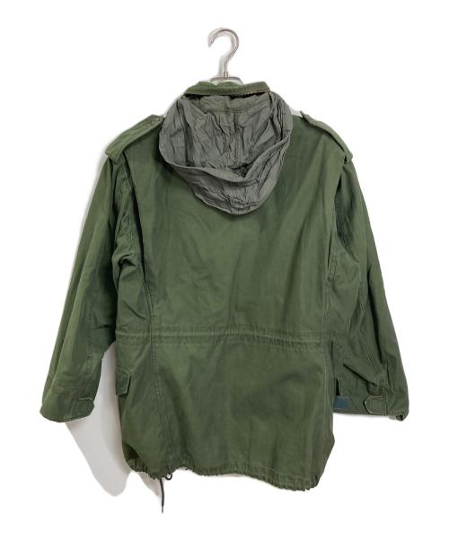 US ARMY（ユーエスアーミー）US ARMY (ユーエスアーミー) ミリタリージャケット　M-65 レプリカ カーキ サイズ:実寸参照の古着・服飾アイテム