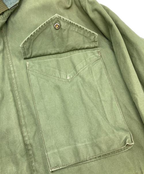 US ARMY（ユーエスアーミー）US ARMY (ユーエスアーミー) ミリタリージャケット　M-65 レプリカ カーキ サイズ:実寸参照の古着・服飾アイテム