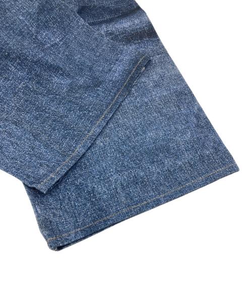 JUNYA WATANABE MAN（ジュンヤワタナベマン）JUNYA WATANABE MAN (ジュンヤワタナベマン) BerBerJin (ベンベルジン) 25SS 転写プリントデニムパンツ　日本製 インディゴ サイズ:XSの古着・服飾アイテム