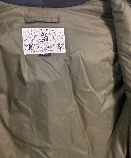 BAL（バル）BAL (バル) COMBINE HELI CREW BOMBER/ドッキングボンバージャケット　アウター ブラック サイズ:Lの古着・服飾アイテム