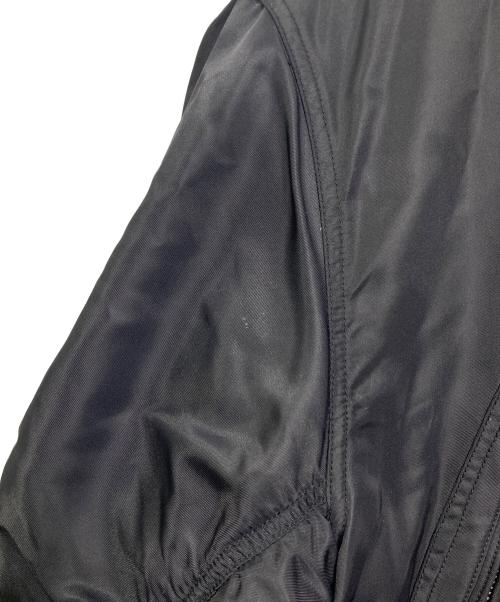 BAL（バル）BAL (バル) COMBINE HELI CREW BOMBER/ドッキングボンバージャケット　アウター ブラック サイズ:Lの古着・服飾アイテム