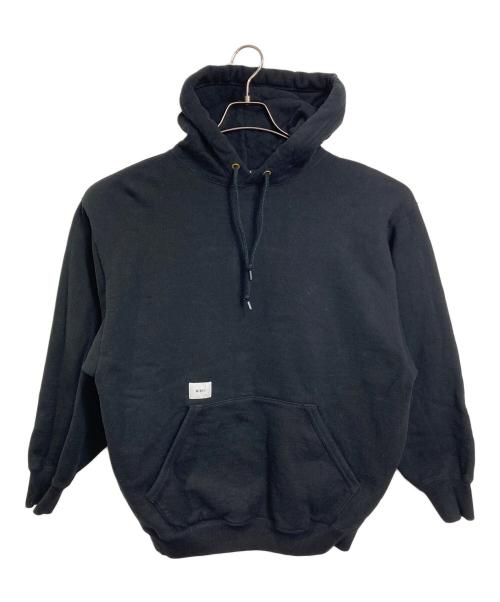 WTAPS（ダブルタップス）WTAPS (ダブルタップス) プルオーバーパーカー　フーディ　日本製 ブラック サイズ:3の古着・服飾アイテム