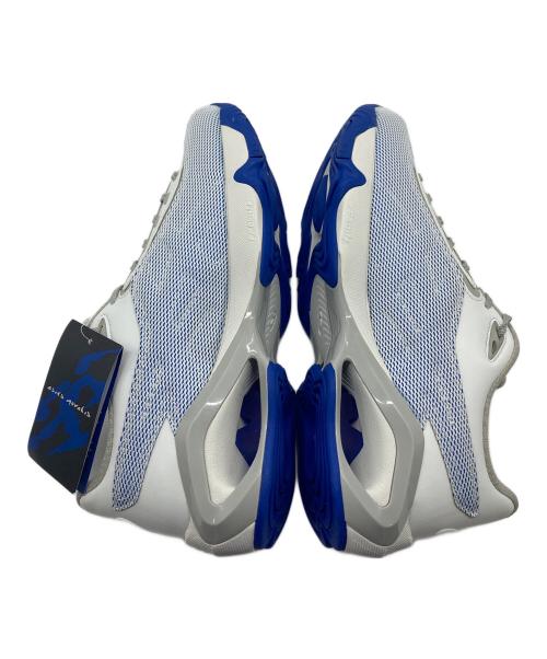 asics（アシックス）asics  (アシックス) GEL‑TEREMOA  ゲルテレモア ホワイト×ブルー サイズ:US9の古着・服飾アイテム