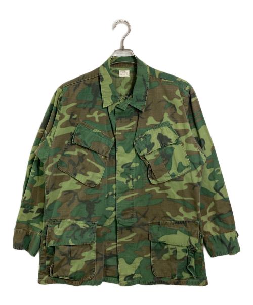 US ARMY（ユーエスアーミー）US ARMY (ユーエスアーミー) 【古着】ジャングルファティーグジャケット グリーン サイズ:Mの古着・服飾アイテム