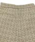 中古・古着 Her lip to (ハーリップトゥ) Verlet Tweed Mini Skort　ベルベットツイードショーツ ベージュ サイズ:S：6000円