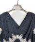 Her lip to (ハーリップトゥ) Polka-Dot Lace-Trim Dress  ポルカドットレーストリムドレス  ロングワンピース ブラック サイズ:S：9000円