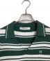 Her lip to (ハーリップトゥ) Stripe Rib Polo Dress ストライプリブポロドレス　ロングワンピース　ニットワンピース　ボーダー グリーン サイズ:S：8000円
