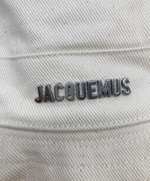 jacquemus（ジャックムス）JACQUEMUS (ジャックムス) バケットハット アイボリー サイズ:60の古着・服飾アイテム
