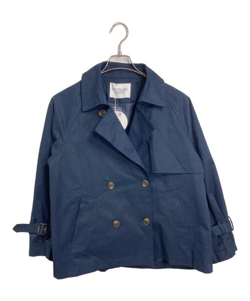 Sonny Label（サニーレーベル）Sonny Label (サニーレーベル) 撥水ショートトレンチコート　アウター　ライトアウター ネイビー サイズ:36 未使用品の古着・服飾アイテム