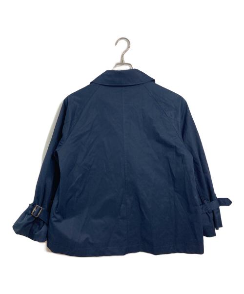 Sonny Label（サニーレーベル）Sonny Label (サニーレーベル) 撥水ショートトレンチコート　アウター　ライトアウター ネイビー サイズ:36 未使用品の古着・服飾アイテム