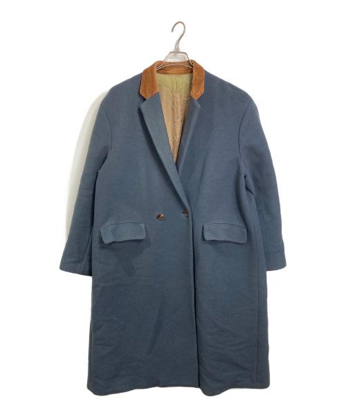 UNDERCOVER（アンダーカバー）UNDERCOVER (アンダーカバー) BIGチェスターコート　ロングコート　ウールコート　日本製 グリーン サイズ:2の古着・服飾アイテム