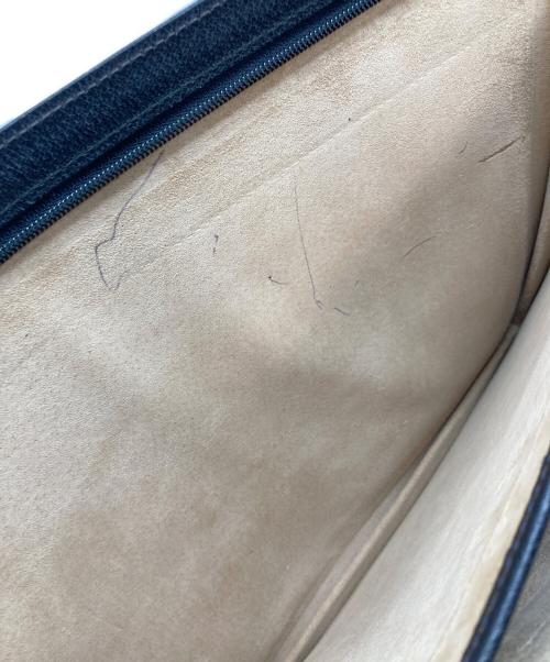 GUCCI（グッチ）GUCCI (グッチ) 【OLD】ヴィンテージ クラッチバッグ　イタリア製 ブラック サイズ:実寸参照の古着・服飾アイテム