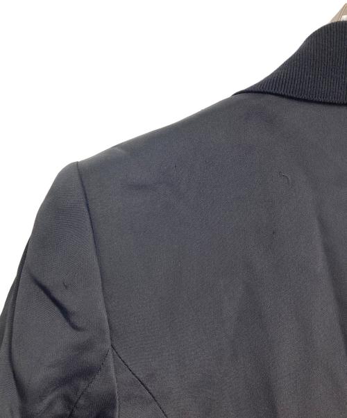 GIORGIO ARMANI（ジョルジョアルマーニ）GIORGIO ARMANI (ジョルジョアルマーニ) ニットラペルタキシードジャケット　アウター　ライトアウター　セレモニー ブラック サイズ:160の古着・服飾アイテム