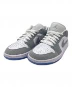 NIKEナイキ）の古着「エア ジョーダン 1 Low」｜ホワイト×グレー
