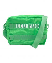 HUMAN WOMAN（ヒューマンウーマン）の古着「ロゴ ショルダーバッグ　ミニバッグ」｜グリーン