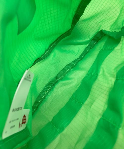 HUMAN WOMAN（ヒューマンウーマン）HUMAN WOMAN (ヒューマンウーマン) ロゴ ショルダーバッグ　ミニバッグ グリーン サイズ:実寸参照の古着・服飾アイテム