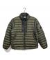 C.P COMPANY（シーピーカンパニー）の古着「袖ゴーグルダウンジャケット　D.D. SHELL DOWN JACKET  ダウンジャケット　アウター」｜グリーン