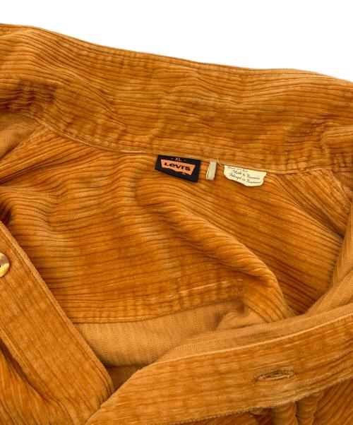 LEVI'S VINTAGE CLOTHING（リーバイス ビンテージ クロージング）LEVI'S VINTAGE CLOTHING (リーバイス ビンテージ クロージング) コーデュロイシャツ　長袖シャツ オレンジ サイズ:XLの古着・服飾アイテム