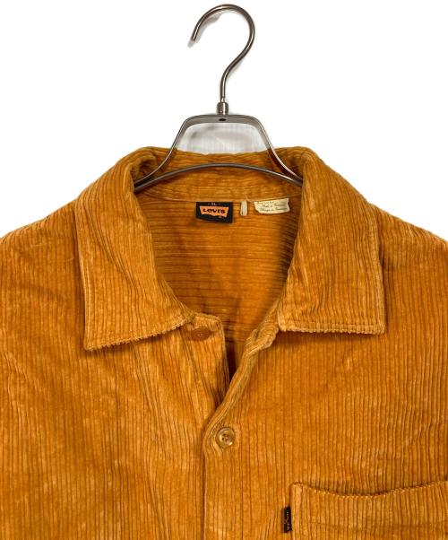 LEVI'S VINTAGE CLOTHING（リーバイス ビンテージ クロージング）LEVI'S VINTAGE CLOTHING (リーバイス ビンテージ クロージング) コーデュロイシャツ　長袖シャツ オレンジ サイズ:XLの古着・服飾アイテム