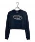 DIESEL（ディーゼル）の古着「ロゴスウェット」｜ブラック