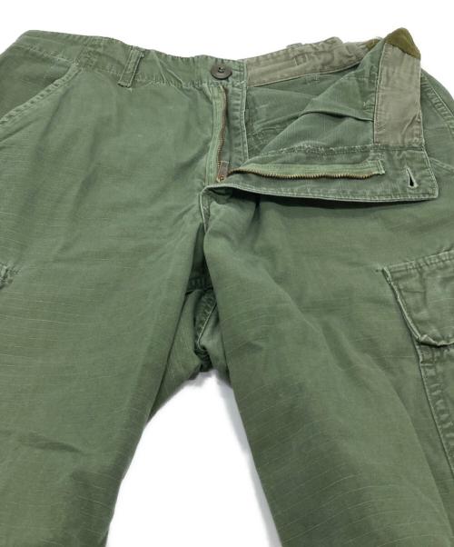 US ARMY（ユーエスアーミー）US ARMY (ユーエスアーミー) 【古着】60ｓ　ジャングルファティーグパンツ　60年代　US ARMY オリーブ サイズ:XSの古着・服飾アイテム