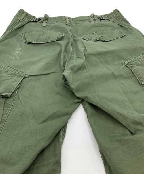 US ARMY（ユーエスアーミー）US ARMY (ユーエスアーミー) 【古着】60ｓ　ジャングルファティーグパンツ　60年代　US ARMY オリーブ サイズ:XSの古着・服飾アイテム