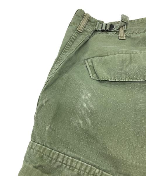 US ARMY（ユーエスアーミー）US ARMY (ユーエスアーミー) 【古着】60ｓ　ジャングルファティーグパンツ　60年代　US ARMY オリーブ サイズ:XSの古着・服飾アイテム