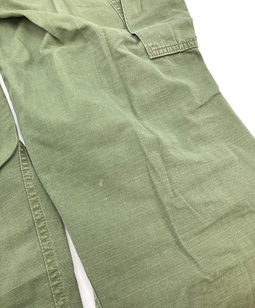 US ARMY（ユーエスアーミー）US ARMY (ユーエスアーミー) 【古着】60ｓ　ジャングルファティーグパンツ　60年代　US ARMY オリーブ サイズ:XSの古着・服飾アイテム