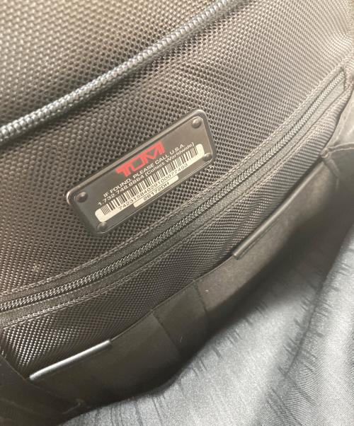 TUMI（トゥミ）TUMI (トゥミ) スリム ラップトップ ブリーフ パック/Slim Laptop Brief Pack  リュック　通勤 通学 仕事 出張 旅行 トラベル タウンユース ブラック サイズ:実寸参照の古着・服飾アイテム