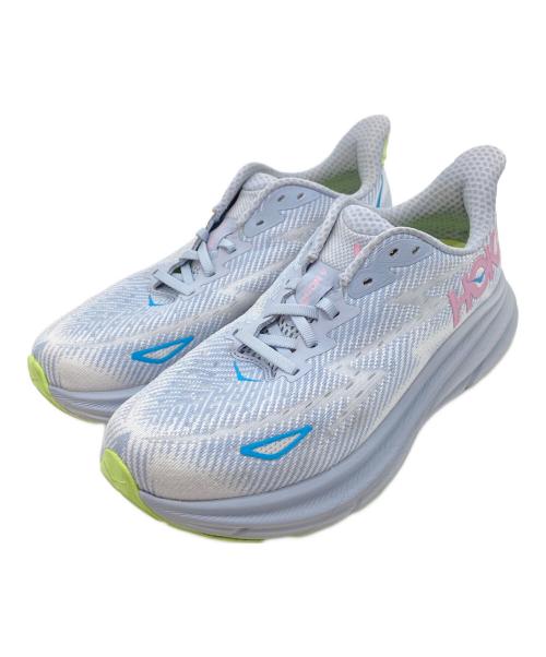HOKA（ホカ）HOKA (ホカ) クリフトン9 ワイド CLIFTON9 WIDE ブルー サイズ:US W6.5Dの古着・服飾アイテム