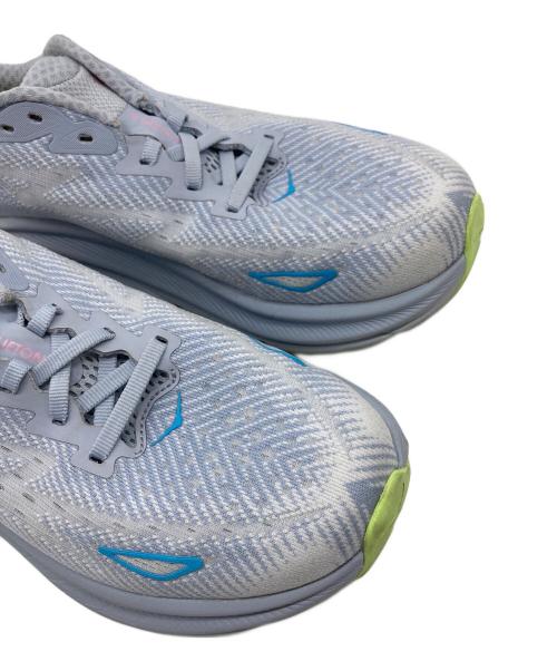HOKA（ホカ）HOKA (ホカ) クリフトン9 ワイド CLIFTON9 WIDE ブルー サイズ:US W6.5Dの古着・服飾アイテム