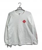 CHALLENGERチャレンジャー）の古着「BD 2023 TOUR BANDANALYZE L/S TEE」｜ホワイト