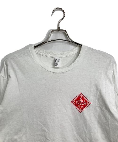 CHALLENGER（チャレンジャー）CHALLENGER (チャレンジャー) BD 2023 TOUR BANDANALYZE L/S TEE ホワイト サイズ:Lの古着・服飾アイテム