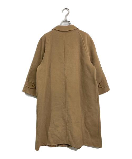 Burberry's（バーバリー）Burberry's (バーバリー) ノバチェックリバーシブルコート　ウールコート　オールドバーバリー ベージュ サイズ:11AB3の古着・服飾アイテム
