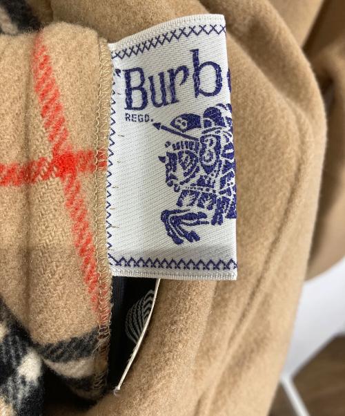Burberry's（バーバリー）Burberry's (バーバリー) ノバチェックリバーシブルコート　ウールコート　オールドバーバリー ベージュ サイズ:11AB3の古着・服飾アイテム