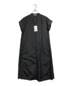 ticcaティッカ）の古着「レースフレンチワンピース」｜グレー