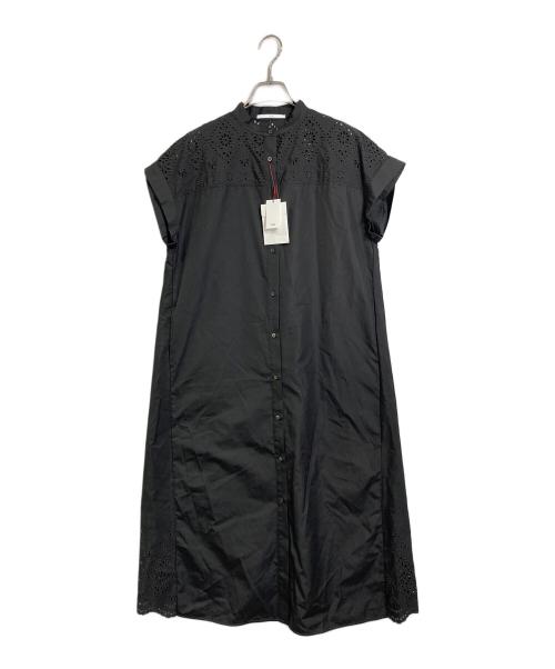 ticca（ティッカ）ticca (ティッカ) レースフレンチワンピース グレー サイズ:FREE 未使用品の古着・服飾アイテム